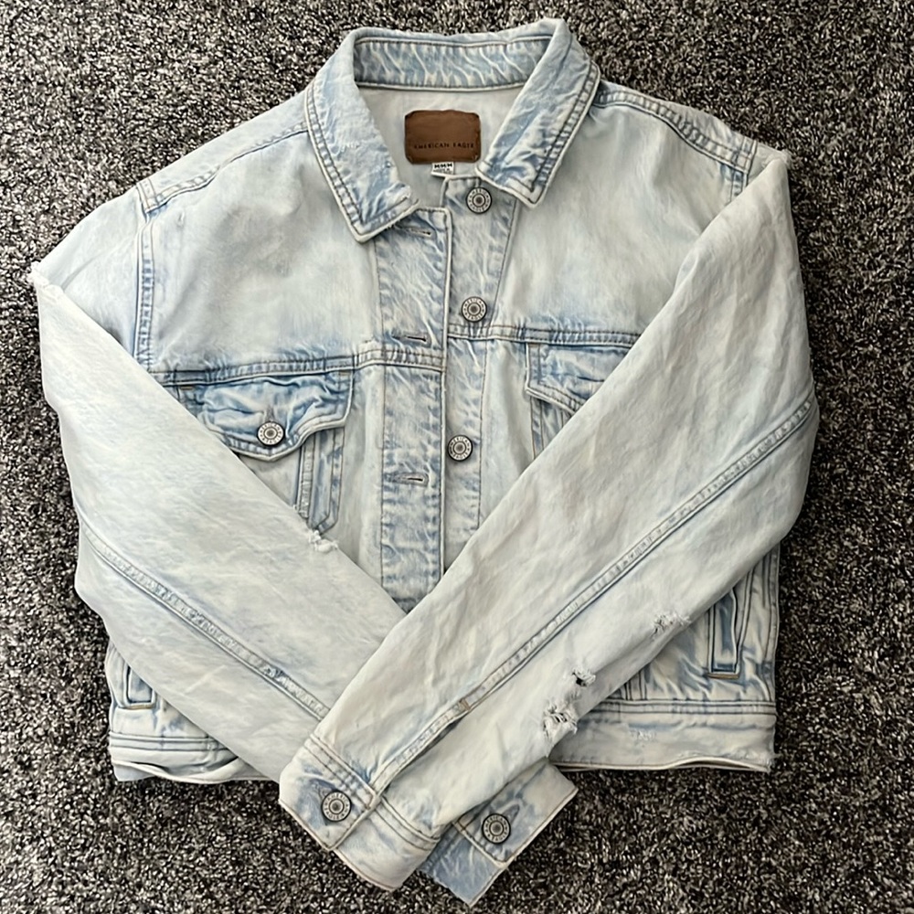 Cropped Jean Jacket